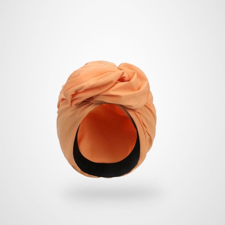 Orange Foulard Turban Cheveux | Le Turban